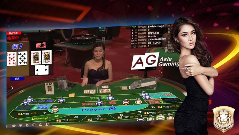 Top outstanding game products at AG Casino Bahtbet88 lobby