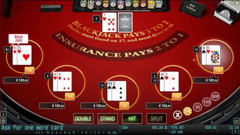 Experience when playing European Blackjack at Bahtbet88